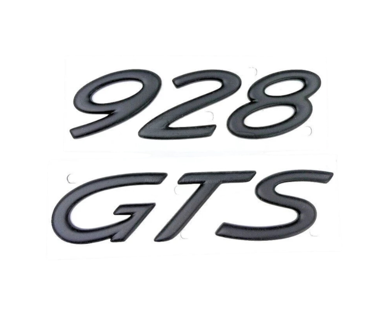 Rear Inscription - Black - 928 | 1992-1995