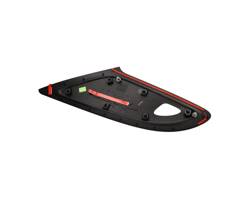 Rear Right Body Trim Cover - Matt Black - Boxster | 2017-2025