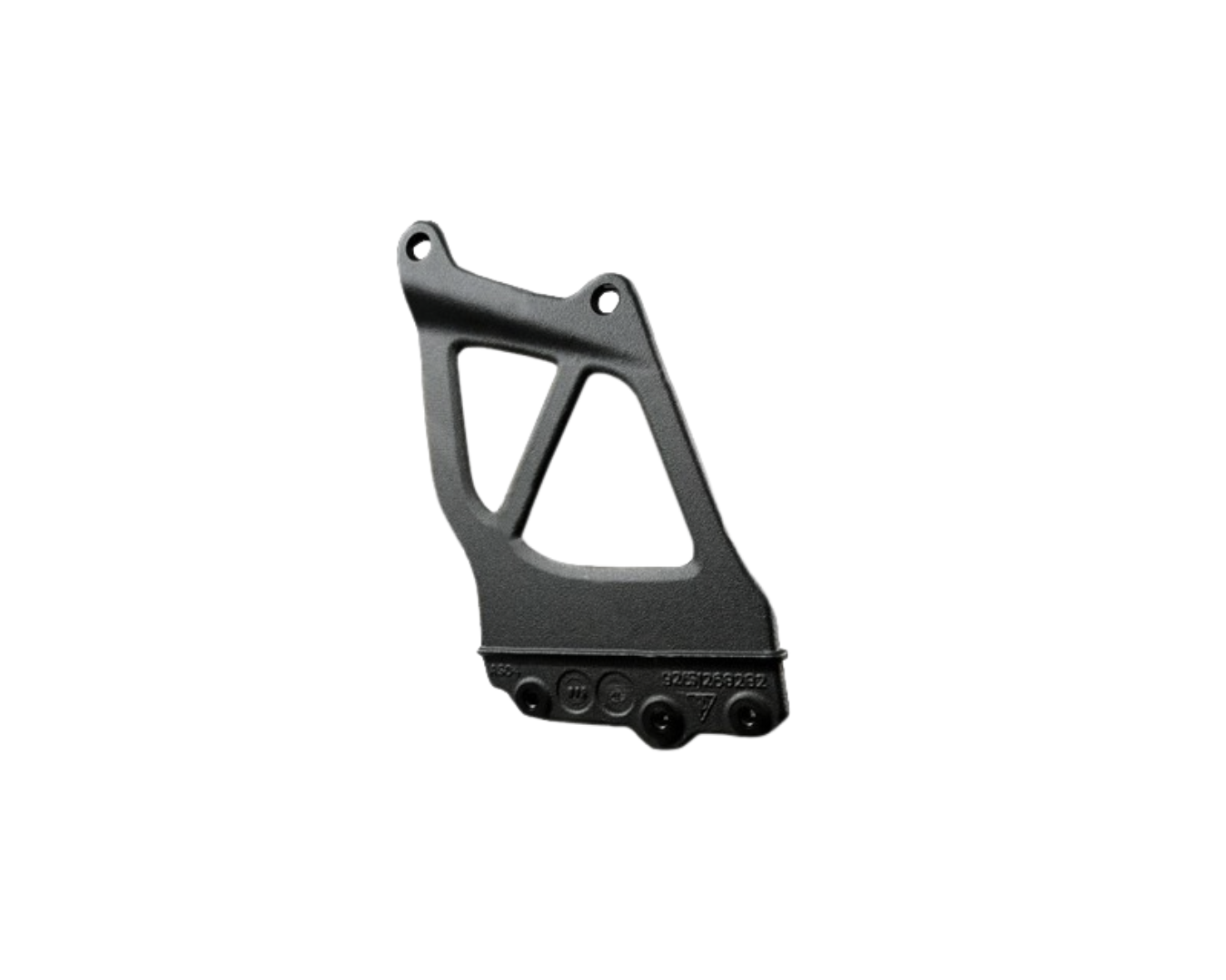 Rear Spoiler Support Bracket - Left - Black - Cayman | 2020-2023