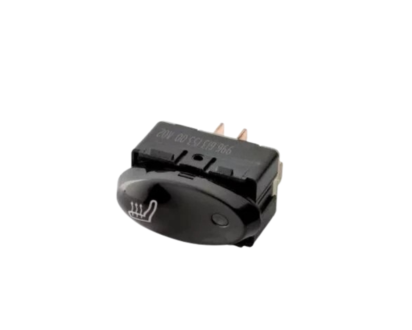 Right Seat Heating Push Button - Gloss Black - 911 | 1999-2004
