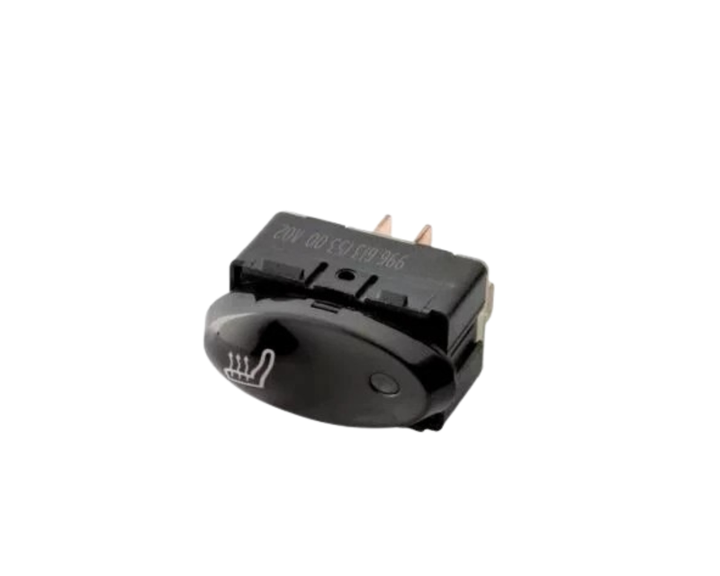 Right Seat Heating Push Button - Gloss Black - 911 | 1999-2004