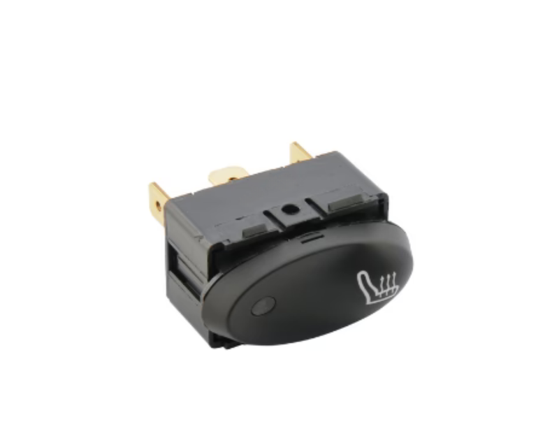 Right Seat Heating Push Button - Matt Black - 911 | 1999-2004