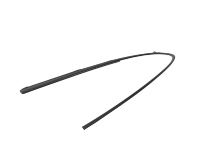 Right Window Well Trim Strip - Matt Black - Panamera | 2010-2016