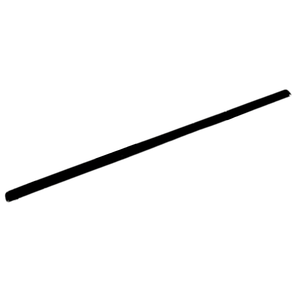 Roof Protective Strip - Black - Cayenne | 2011-2018