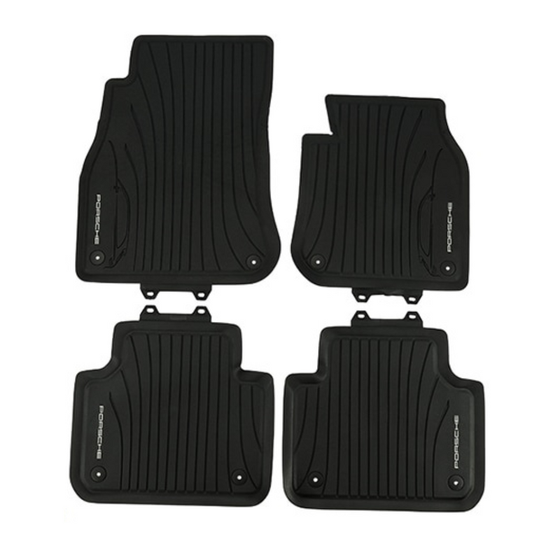Rubber Floor Mat Set - Black - Cayenne | 2024