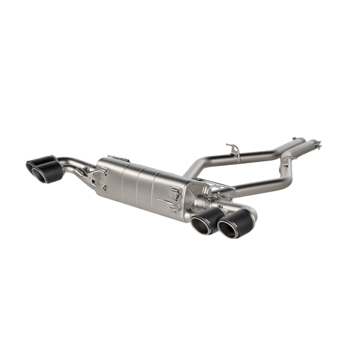 Exhaust Slip-On Line - Titanium - Stelvio Quadrifoglio | 2017-2020