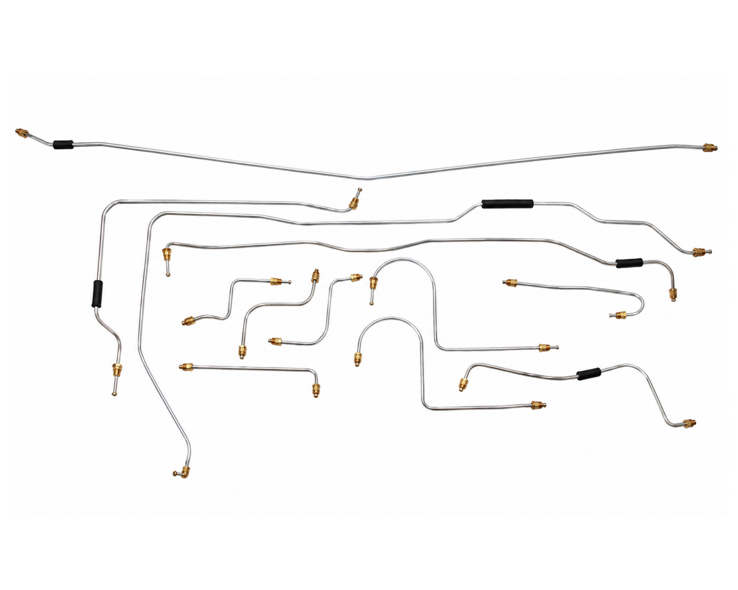 Porsche Pre-Bent Brake Line Kit - 914 | 1970-1974 SMC-355-800-10