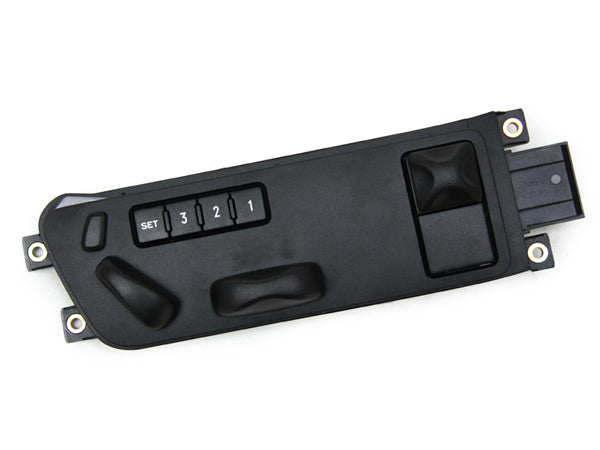 Seat Adjuster Switch - Satin Black - Cayenne | 2008-2010