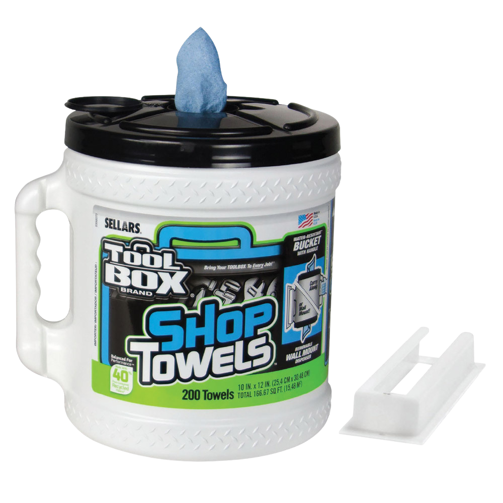 Sellars Blue Shop Towels 200 Piece