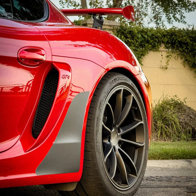 Shark Fin Style Stone Guards - Boxster | Cayman | 2015-2016