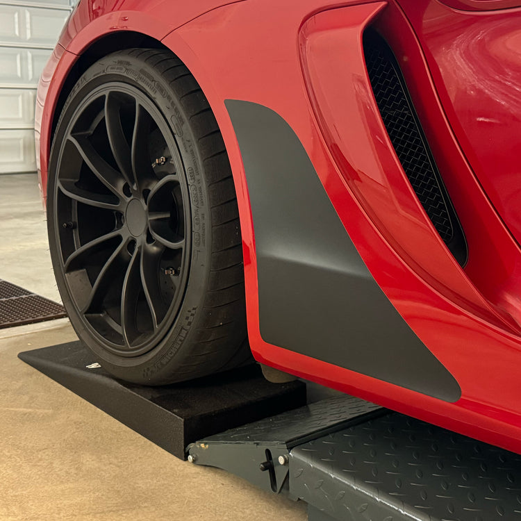 Shark Fin Style Stone Guards - Boxster | Cayman | 2015-2016