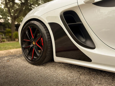 Shark Fin Style Stone Guards - Boxster | Cayman | 2018-2025