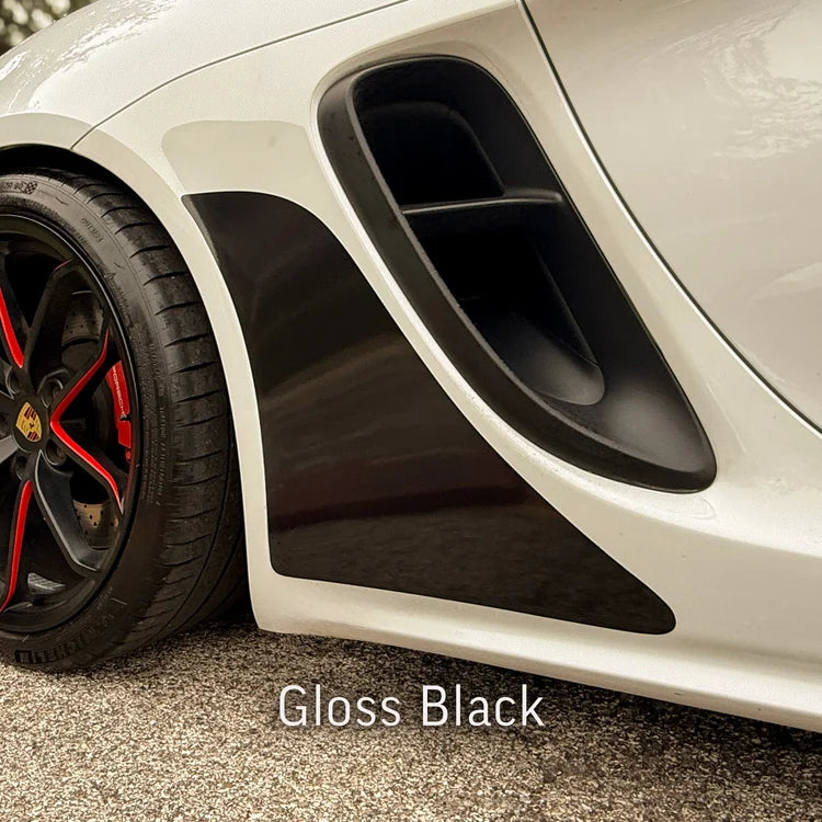 Shark Fin Style Stone Guards - Boxster | Cayman | 2018-2025