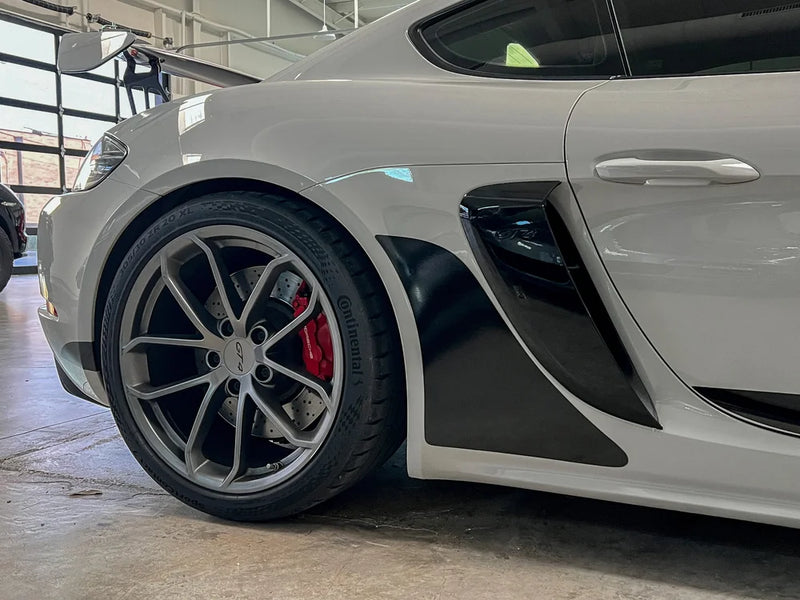 Shark Fin Style Stone Guards - Boxster | Cayman | 2018-2025