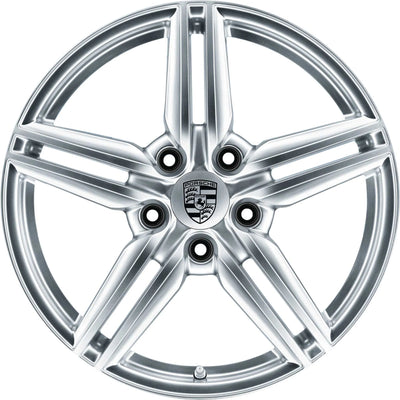 Silver Alloy Wheel - 8.5JX19 - ET59 - Cayenne | 2011