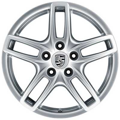 Silver Alloy Wheel - 8.5Jx19 - ET59 - Cayenne | 2011