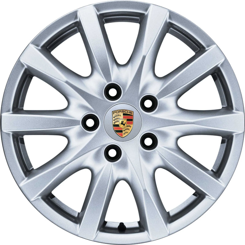 Silver Alloy Wheel - 8Jx18 - ET53 - Cayenne | 2011-2014