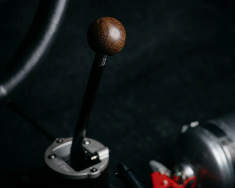 Smoked Oak 917 Shifter Knob - Black Anodised - 911 | 1965-1989