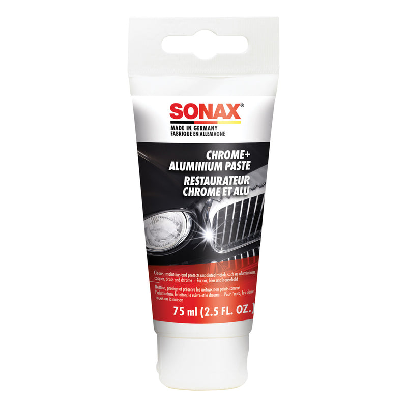 Sonax Chrome And Aluminum Paste - 75 ML