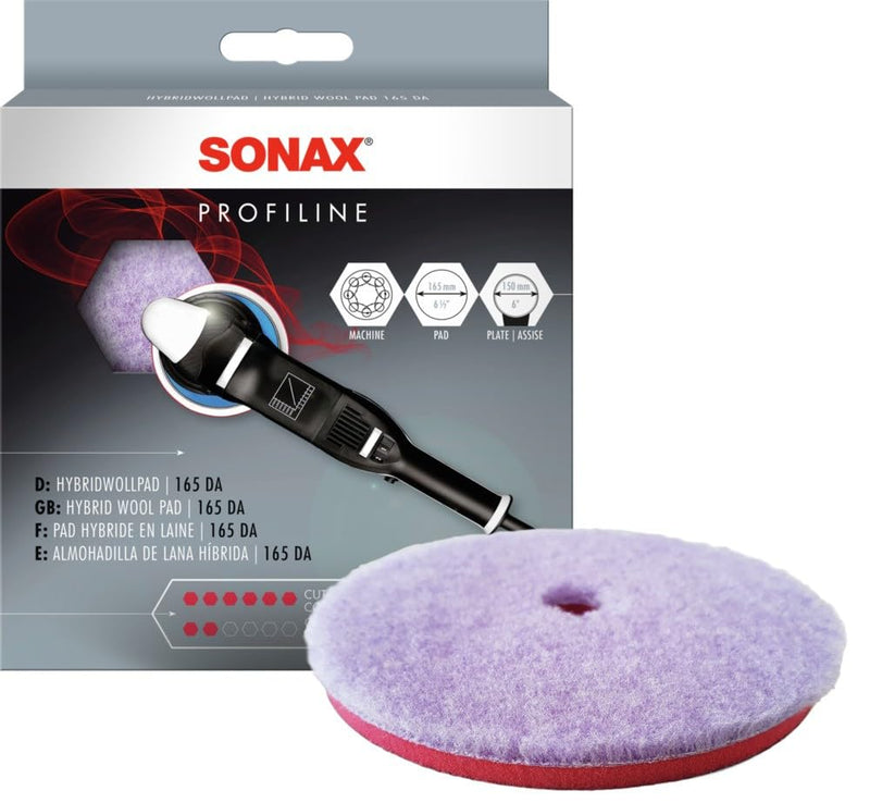Sonax Hybrid Wool Pad 165 DA - 6.5 Inch