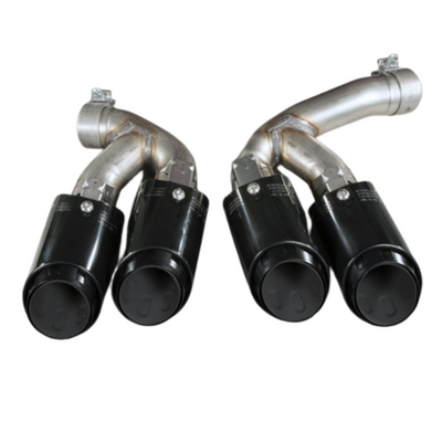 Sport Version Retrofit Kit Tailpipe - Black - Cayenne | 2018-2024