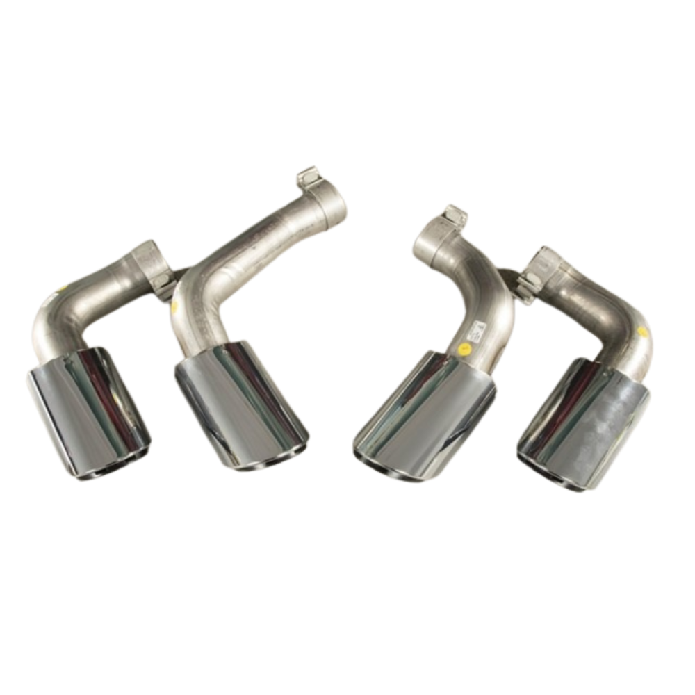 Sport Version Retrofit Kit Tailpipe - Silver - Cayenne | 2018-2025