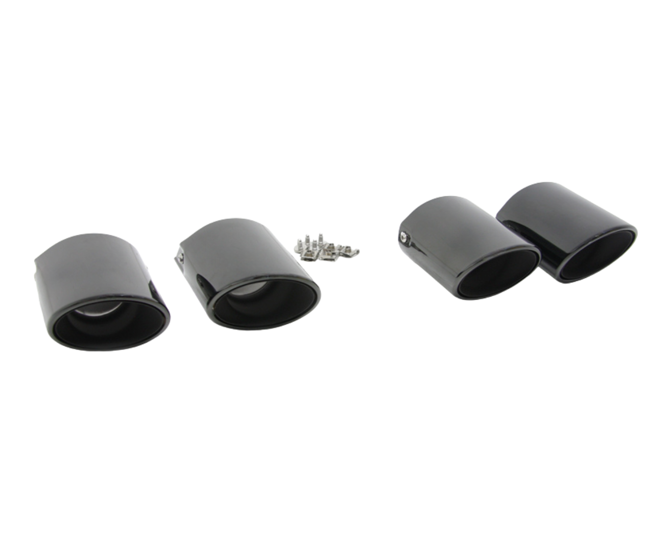 Sport Version Tailpipe Set - Chromed Black - Panamera | 2010-2020