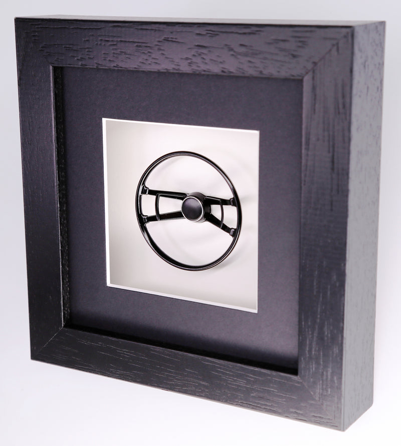 Steering Wheel 911 1967 Butterfly Style Porsche Art Box Framed
