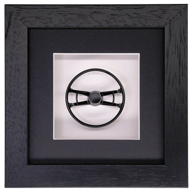 Steering Wheel 911 1967 Butterfly Style Porsche Art Box Framed