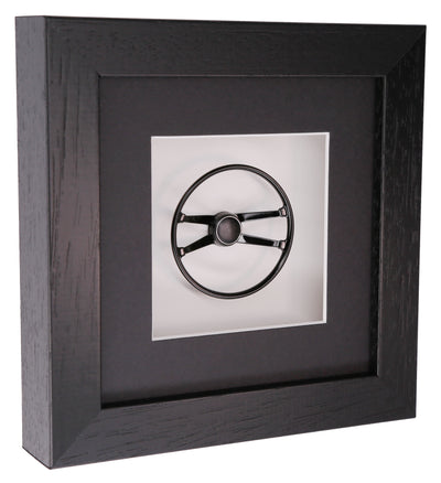 Steering Wheel 911 1967 Hockey Puck Porsche Art Box Framed