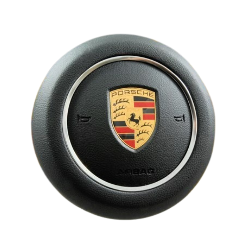 Steering Wheel Airbag Unit - Black - Cayenne | 2015-2018
