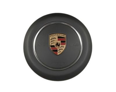Steering Wheel Airbag Unit - Black - Panamera | 2017-2021