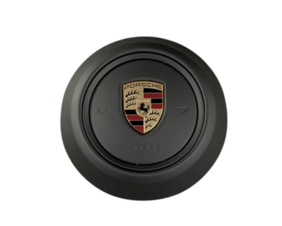 Steering Wheel Airbag Unit - Black - Panamera | 2021-2024