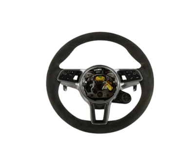 Steering Wheel - Alcantara Black - Panamera | Cayenne | 2017-2024