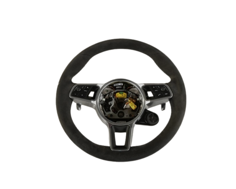 Steering Wheel - Alcantara Black - Panamera | Cayenne | 2017-2024
