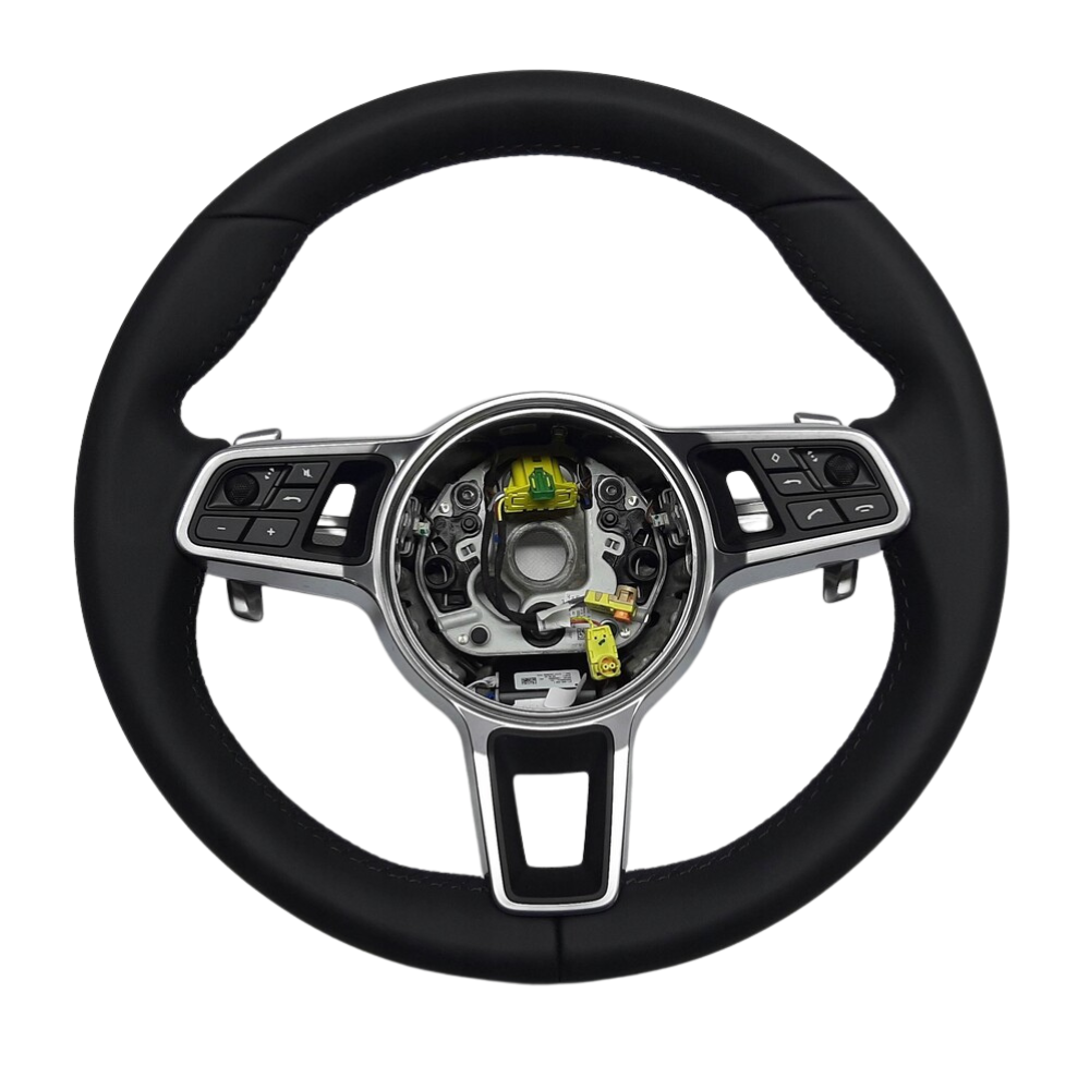 Steering Wheel - Black - Cayenne | 2019-2023