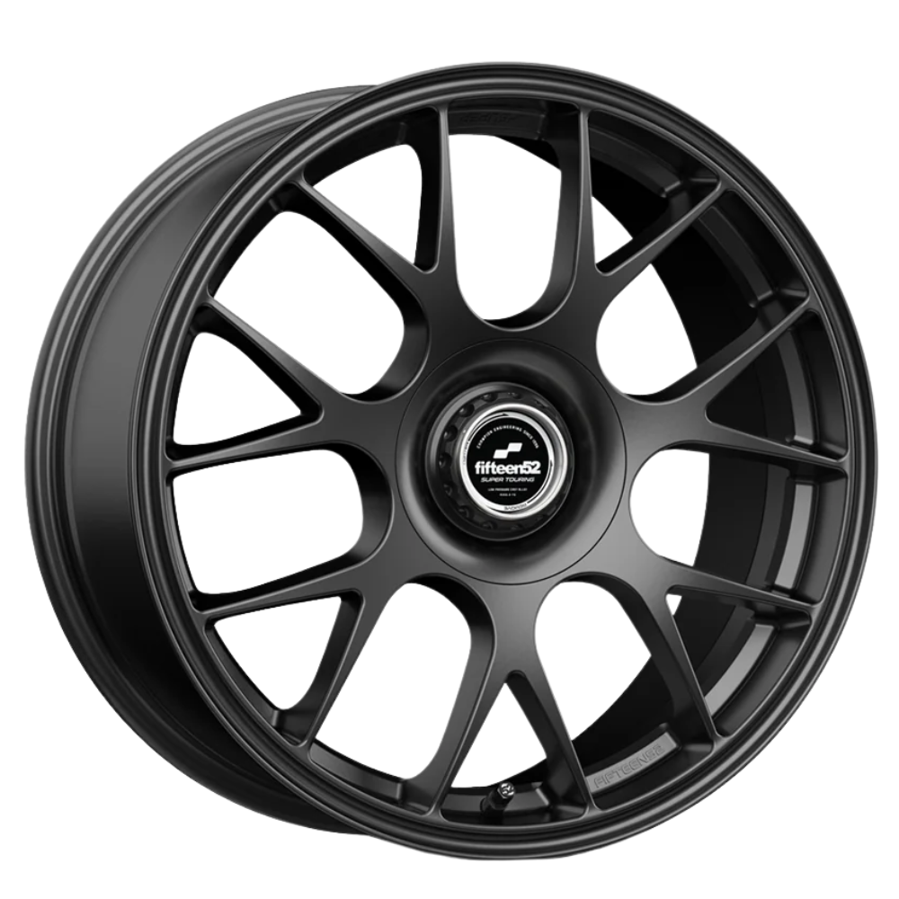 Super Touring Vertex Frosted Graphite Wheel - 18x8.5 - ET35