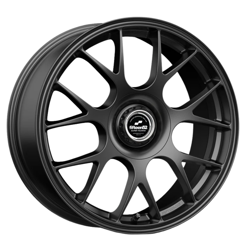 Super Touring Vertex Frosted Graphite Wheel - 18x8.5 - ET35