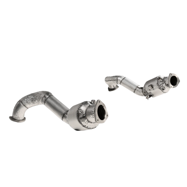 Left Tail Pipe Set - Titanium - Cayman | 2022-2026