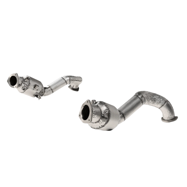 Left Tail Pipe Set - Titanium - Cayman | 2022-2026 (Copy)