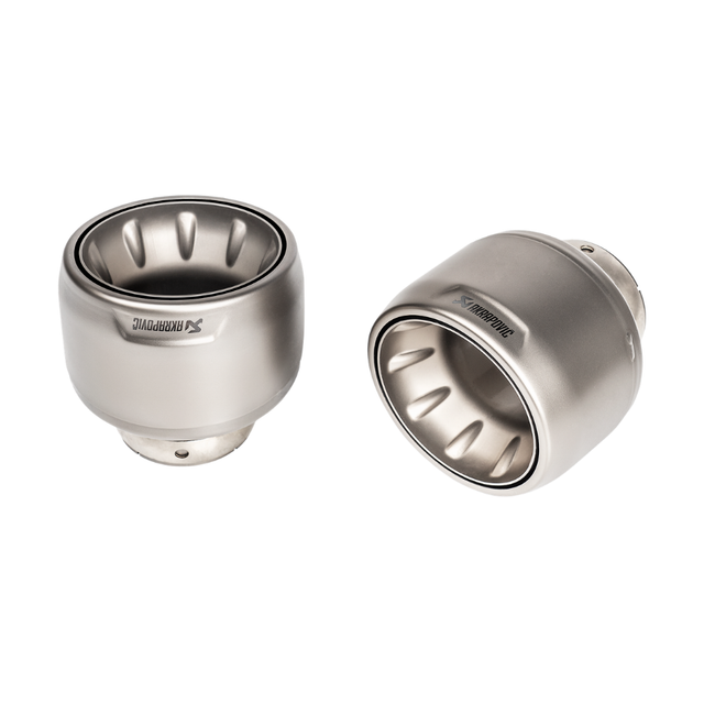 Tail Pipe Set - Titanium - Cayman | 2020-2023