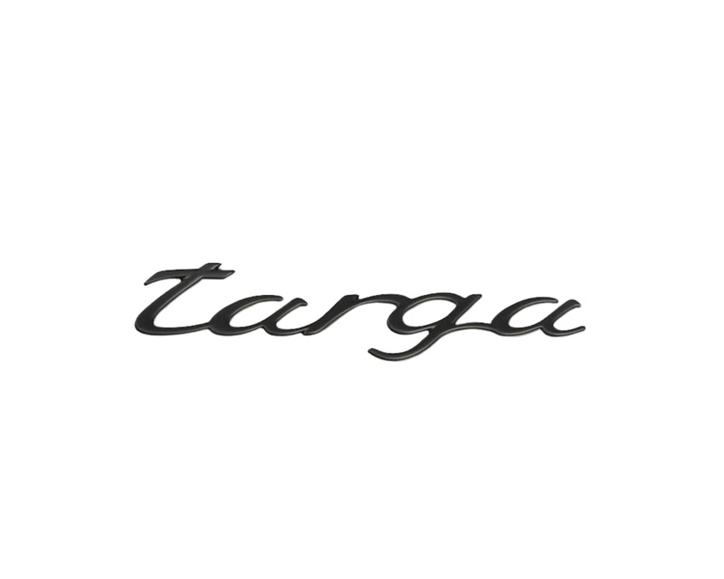 Targa Emblem Logo - Rally Black - 911 | 1999-2004