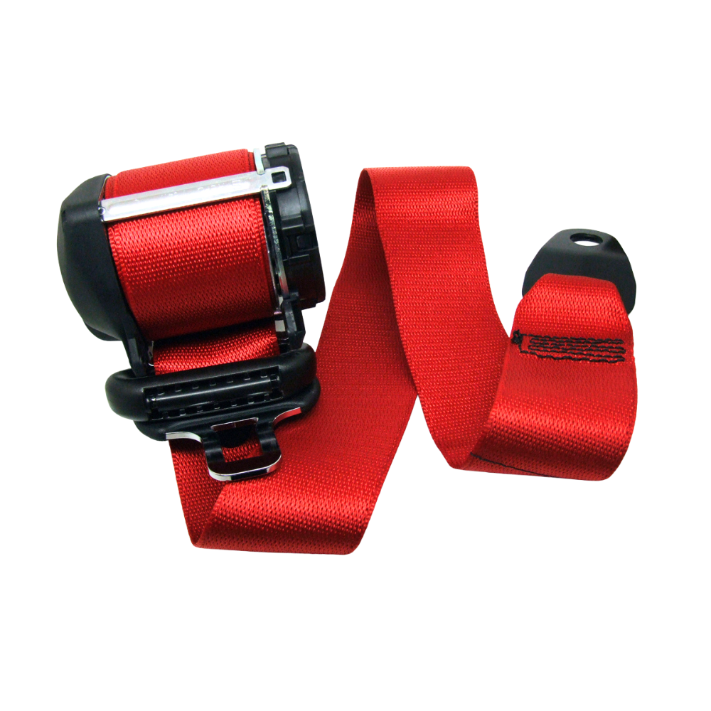 Three Point Safety Seat Belt - Guards Red - Boxster | 2005-2012