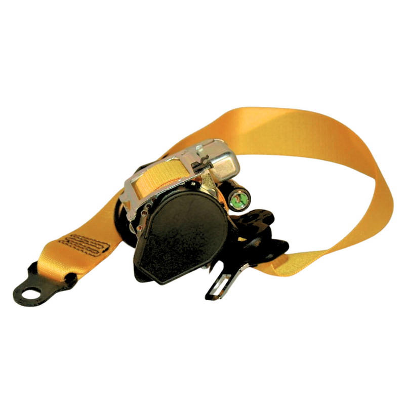 Three Point Safety Seat Belt - Speed Yellow - Boxster | 2009-2012