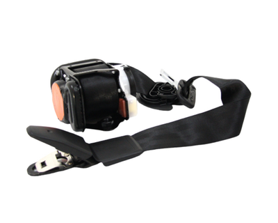 Three-Point Seat Belt - Left - Black - Macan | 2015-2025