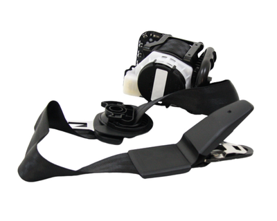 Three-Point Seat Belt - Right - Black - Macan | 2015-2025