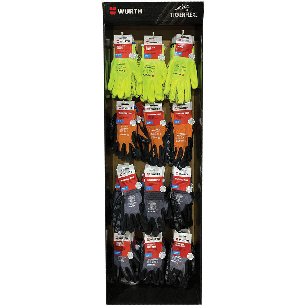 TigerFlex Tower Display - 48 Pairs of Gloves