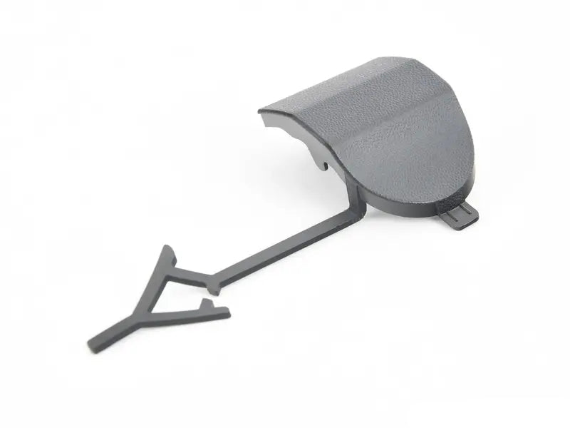 Tow Hook Cover Cap - Right - Satin Black - Cayenne | 2015-2018