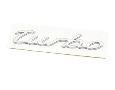 Turbo Hatch Emblem - Chrome - Cayenne | 2011-2018