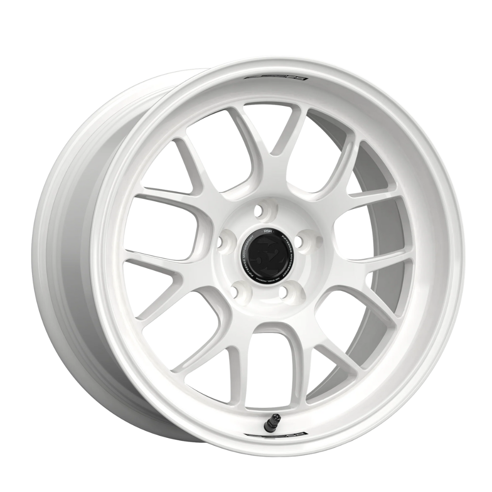 Vertex RSR Rally White Wheel - 18x8.5 - ET42
